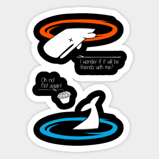 Portal's guide Sticker